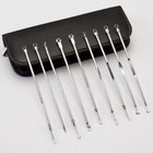 Acne Needle Blackhead Remover Kit Pimple Blemish Comedone Extractor Tweezer Tool