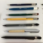 37 Vintage Mechanical Pencils Lot Advertising Pentel Pilot Berol Large Pencil