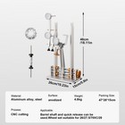 Bicycle Wheel Truing Stand Bike Hub Maintenance Repair Platform W  Mechanic Tool