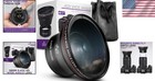 58mm Wide Angle Lens With Macro Feature - Perfect For Canon Dslr Photography