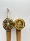Two Tandy Leather Rawhide Mallet Hammer Large 3300-04 Graftool Wood Handle