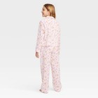 Girls  Sea Life Long Sleeves And Pants Pajama Set Pink - Roller
