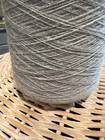 Very Soft  Light Grey Cone 100  Peruvian Super Baby Alpaca Yarn  0weight 1lb