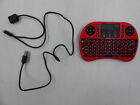 Rii Mini I8  Keyboard For Computer  Phone  Etc  W touchpad  Charger   Usb Dongle