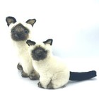 Vintage Russ Yomiko Collection Siamese Cat Set Of 2 Realistic Kitty Cats