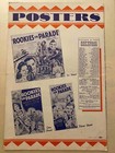 Rookies On Parade Pressbook 1941 Bob Crosby  Ruth Terry  Wwii  Ultra Rare 