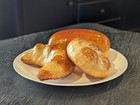 Faux Fake Realistic Bread Loaf  Bagel  Croissant Props  Food Lot Of 3 Home Decor
