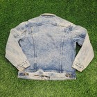 Vintage Lee Riders Denim Jacket Medium 22x25 Crop Patd-153438