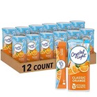 Pack Of 12 Crystal Light Classic Orange Naturally Flavored Powdered Drink Mix  6