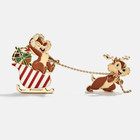 Baublebar Disney Chip  n Dale Sledding Enamel Pin