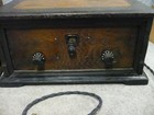 Antique Vacuum Tube Radio Receiver B31493 With Speaker Am fm