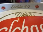 Schaefer Beer Vintage Metal Serving Beer Tray 12  Sign Barware Bar Decor