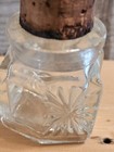 Vintage Glass Apothecary Bottle Cork Stopper Decorative Display