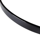 Wood Bass Drum Hoop 22  Black Lacquer