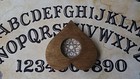 Wooden Ouija Board Game Classic Pentagram   Planchette Instructions 