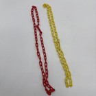 1980 s Nos Nip 12 Packs Charms 48 Pc Never Opened two  Plastic Charm Necklaces