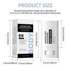 Glycolic Acidexfoliating Bodyscrub 18g Portable Smoothing Moisturizing Body Care