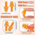 Reusable Earplugs Designed For Hearing Protection In Loud Environments 