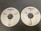Set Of 2 - Vintage Pioneer Pr-100  267mm 10 5  Aluminum Empty Take-up Tape Reel