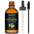 Greenive -100  Pure Castor Oil - Organically Grown - Cold Pressed - Hexane Free