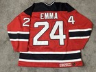 1993-94 David Emma New Jersey Devils Game Used Worn Hockey Jersey Boston College