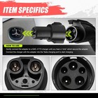 250v Ac 60a Portable Sae J1772 Tesla Charging Adapter For Model 3 s x y Black