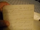 2 1901 Sympathy Letters   Lace Hankies Handwritten Correspondence Lot