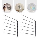 2 Set Saddle Blanket Racks 6-rod 180 Degree Swivel Saddle Blanket Rack