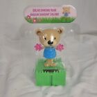 Solar Powered Dancing Bobblehead Lot Of 3 Bear Monkey Sloth