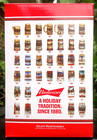 2016 Budweiser Holiday Beer Stein W box   Coa    december Excursion 