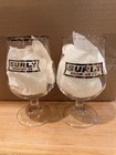 Surly Brewing Pair Of Darkness Tulip Glasses Craft Beer New