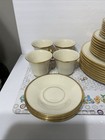 Lenox Ivory Gold Trim China Service For 8 - Eternal - 40 Pc Dinnerware Set 