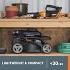 Wg779 1 Worx 40v Powershare 14  Lawn Mower With Mulching   Intellicut-ob