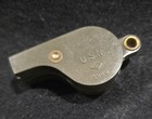 Vintage Us Navy Usn  Green Plastic Whistle 1944 Wwii   192