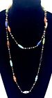 Vtg Italian Murano Glass  Flapper Necklace  1920s  C