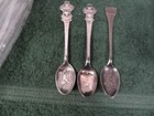Vintage Lot 3 Rolex Bucherer Lucerne B 100 12 Collectible Spoons 12 Gr  Silver