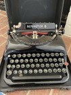 Vintage 1930   s Remington 5 Typewriter With Case  Works Great