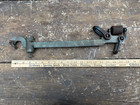 Antique Cast Iron Balance Scale Brass Beam Industrial Decor Vintage