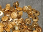 Vintage Over 200 Us Army   Military Uniform Buttons Great Seal Eagle