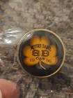 Vintage Notre Dame Qb Club 1996 Lapel Hat Jacket Made In Usa 1 