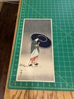 Rare Vintage Japanese Woodblock Print  first Snow   hatsu Yuki  Shin-hanga 1930s