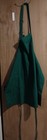 Full Length Green Apron W front Pocket Pouch 27   27  Superior Uniform Group