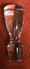 A Vintage Clear Color Glass Cut Bottle Stopper Auct 14117
