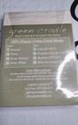Green Cradle Crib Fitted Sheet - 100  Organic Cotton - Off White - Brand New
