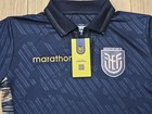 New Women s Navy Blue V-neck Ecuador National Soccer Team Jersey World Cup 2026
