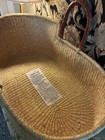 Design Dua Moses Basket     African Bolga Baby Bassinet Crib With Leather Handles