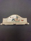 Vintage Spoon Rest Royal Sealy Japan Folk Art Hanging Holder Rare Red Chicken
