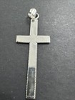 Large Sterling Silver Cross 3 1 2 Inch 11 1 Grams Free Shipping