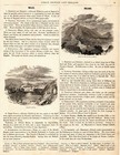 Central Europe  Antique Map 1870 s Genuine Mitchell s Map