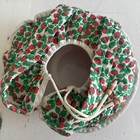 Vintage Strawberry Pattern Bowl Carrier Picnic Potlucks 